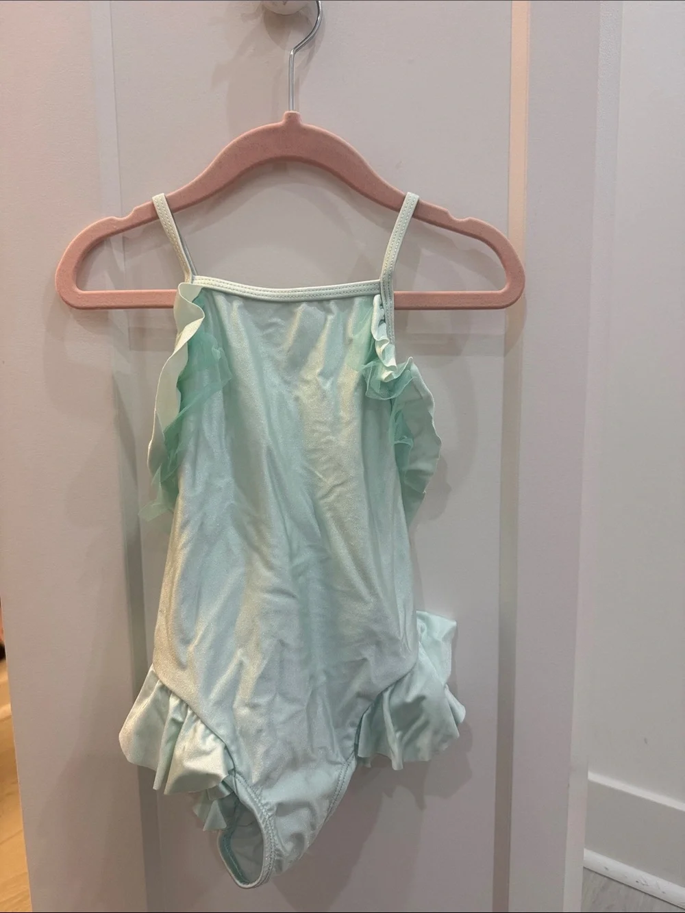 Tutu Du Monde Girls One-Piece Swimsuit in Mint Green